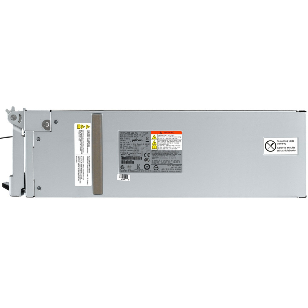 114-00087+B0 NETAPP 580W POWER SUPPLY FOR NETAPP DS4243 FAS2240-4